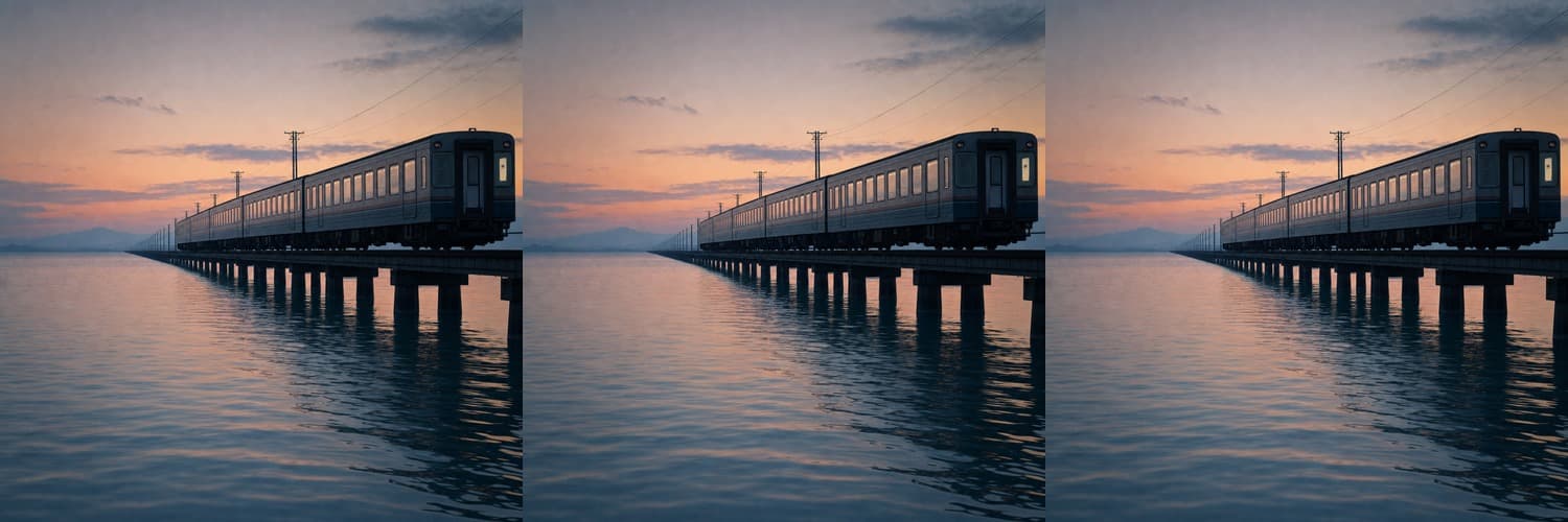 A Train Across Water